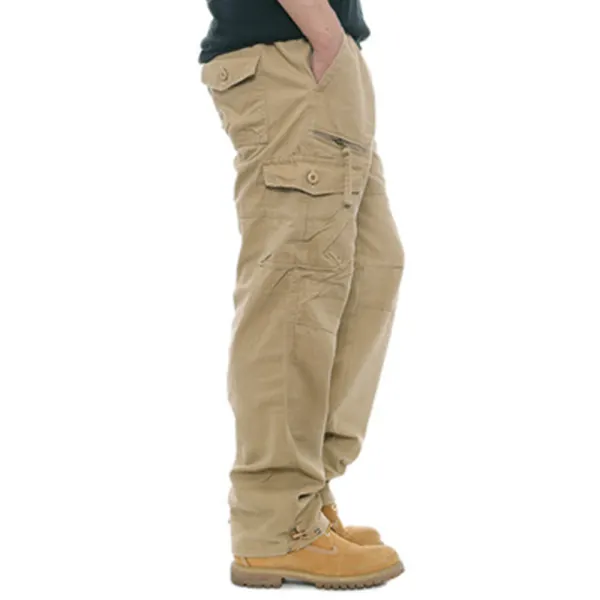 Men's Outdoor Tactical Multifunctional Pocket Cargo Pants Only $41.89 - Wayrates.com 