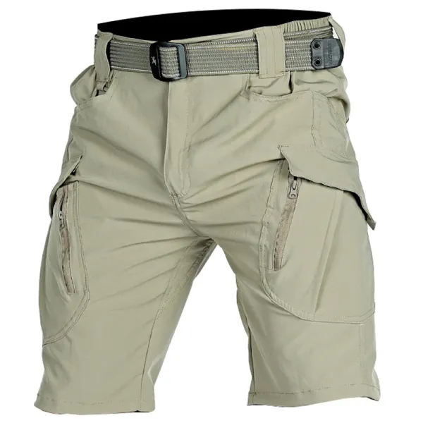 Men's Outdoor IX9 Breathable Stretch Quick Dry Tactical Shorts - Dozenlive.com 