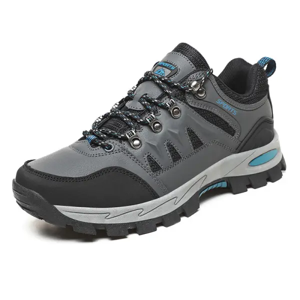 Men's Breathable Soft Hiking Shoes - Sunhopebloom.com 