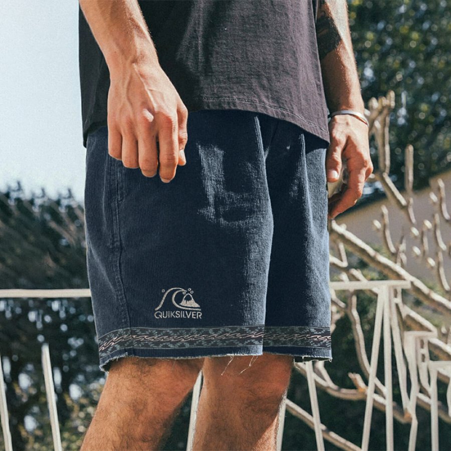 

"Quick Silver" Vintage Brushed Unisex Shorts