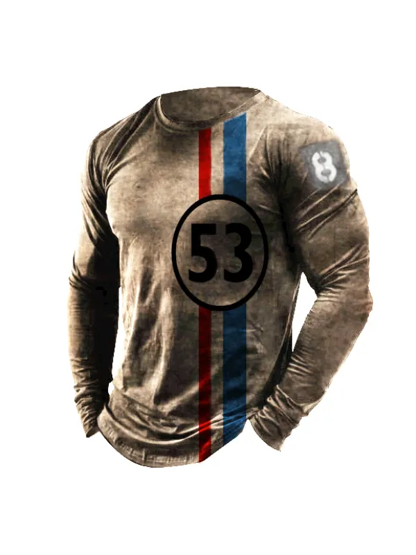 Mens Herbie Racing Livery Retro T-shirts - Shopyiyistories.com 