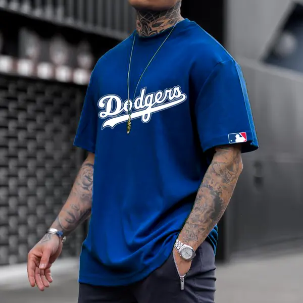 Men's Baseball Vintage Print T-Shirt - Wayrates.com 