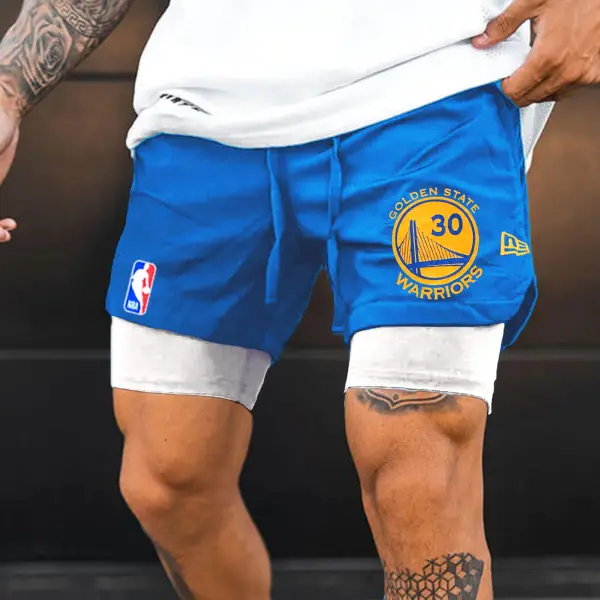 Men's Champion Warriors Mesh Performance Shorts - Ootdyouth.com 