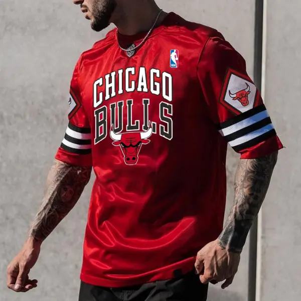 Men's Bulls Athletic T-Shirt - Ootdyouth.com 