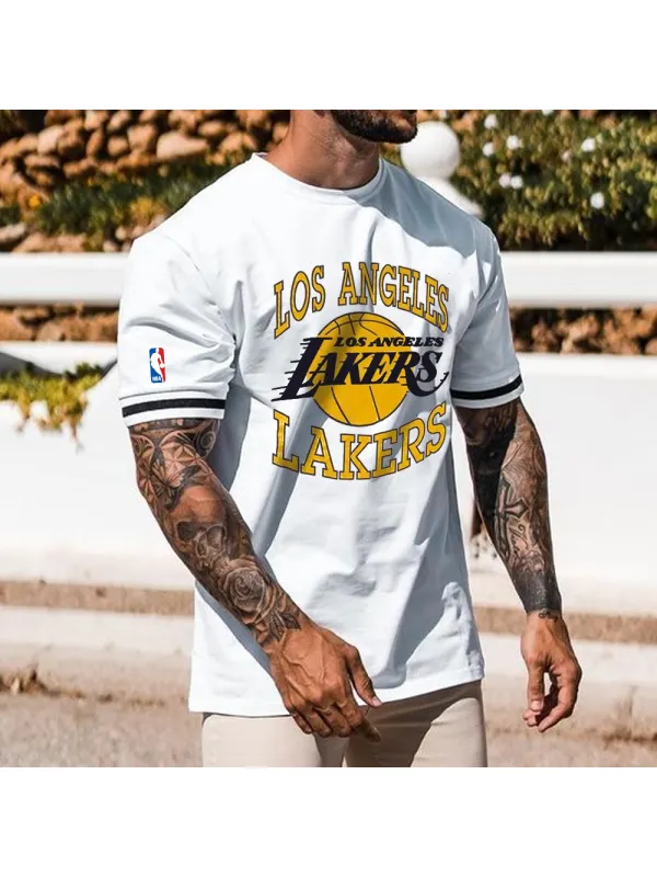 Men's Lakers Athletic T-Shirt - Timetomy.com 