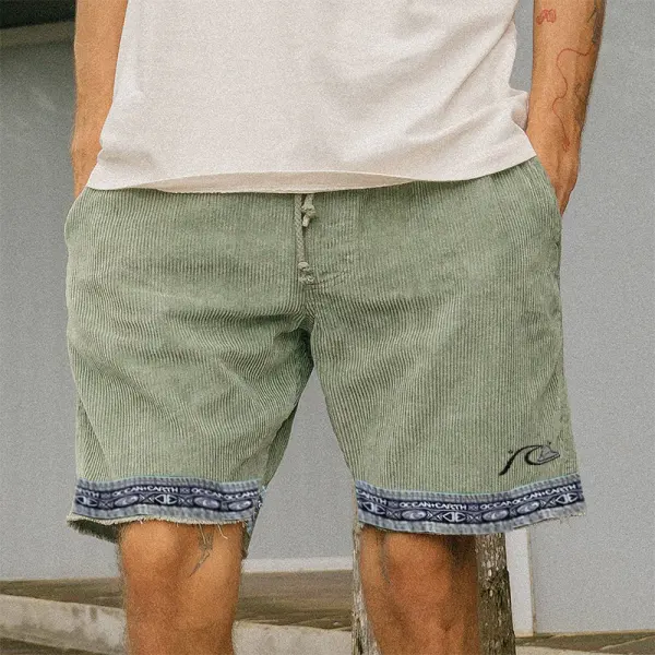 Vintage Corduroy Surf Shorts - Trisunshine.com 