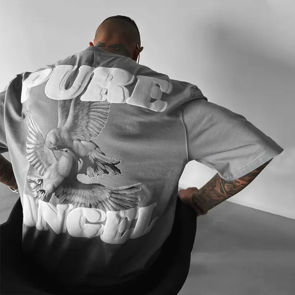T-SHIRT PURE ANGEL OVERSIZE - Trisunshine.com 