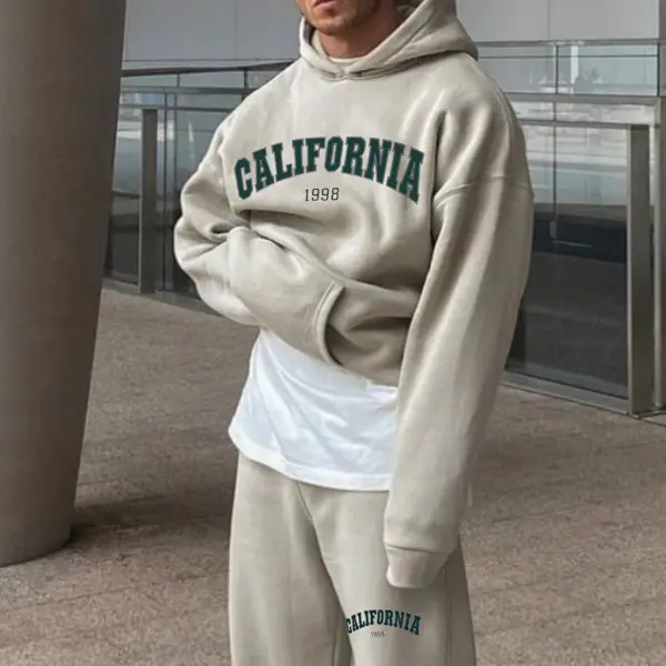Retro Men's California Hoodie - Trisunshine.com 