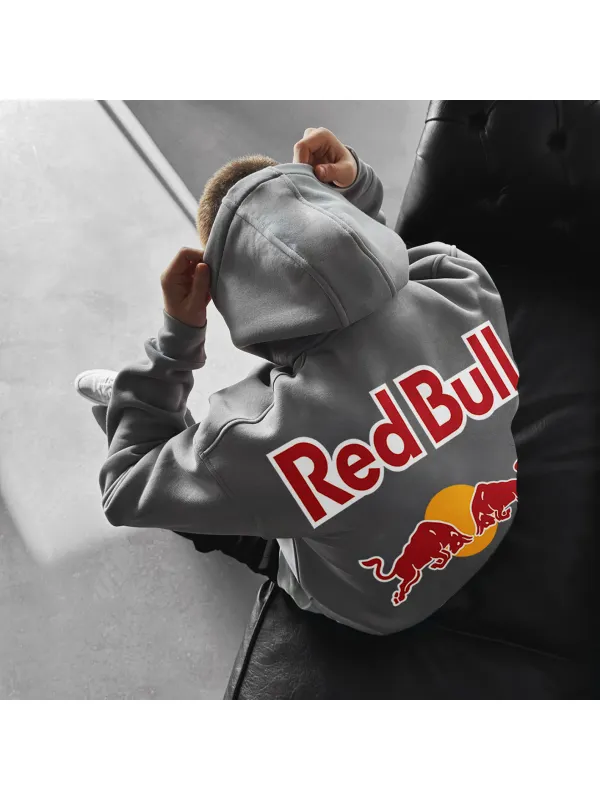 Oversized Red Bull Hoodie - Timetomy.com 