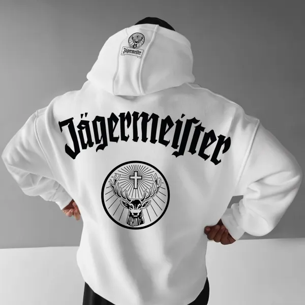 Oversized Jagermeister Hoodie - Elementnice.com 