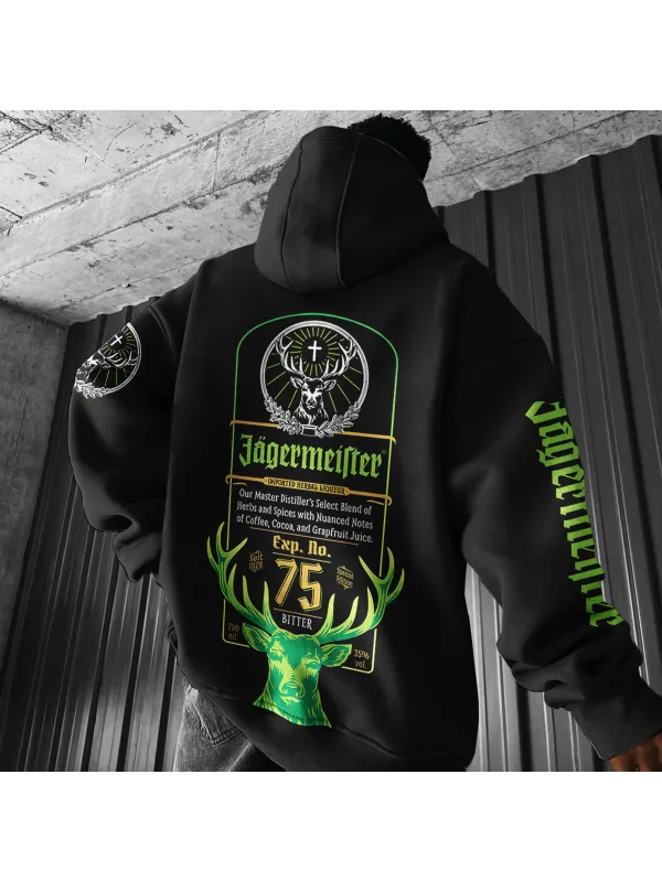 Oversized Jagermeister Hoodie - Ootdmw.com 