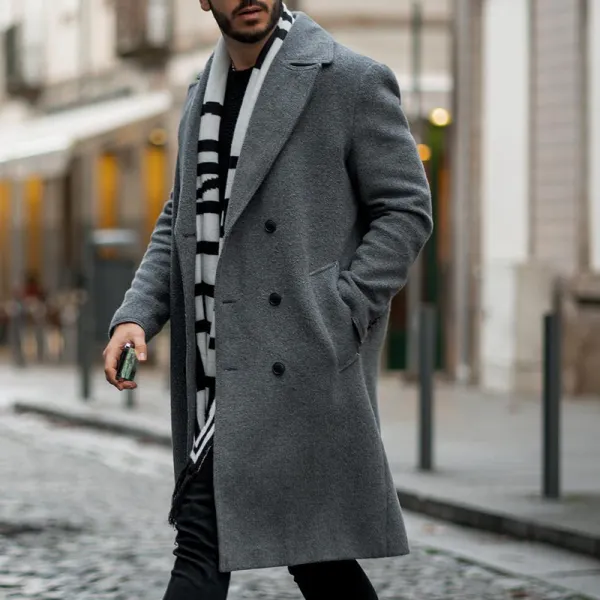 Men's Street Casual Basic Coat - Trisunshine.com 