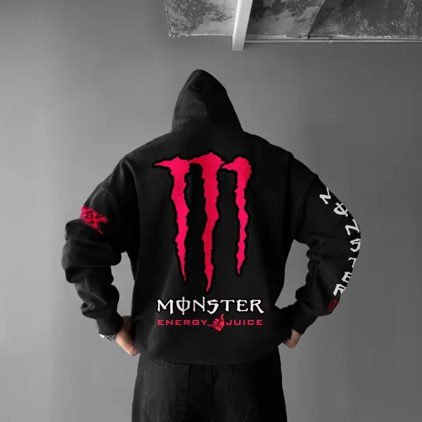 Oversize Energy Drink Style Hoodie - Trisunshine.com 