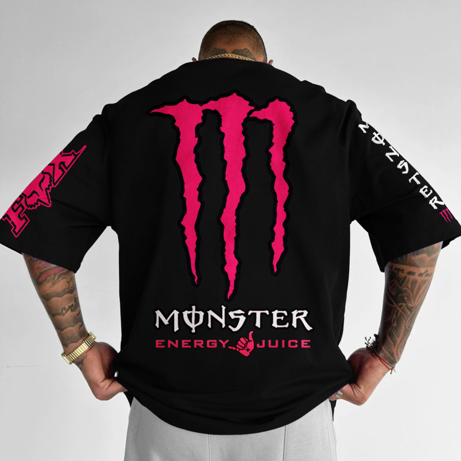 

Oversize Energy Drink Style Tee