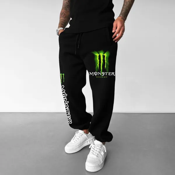 Men's Energy Drink Style Sweatpants - Trisunshine.com 