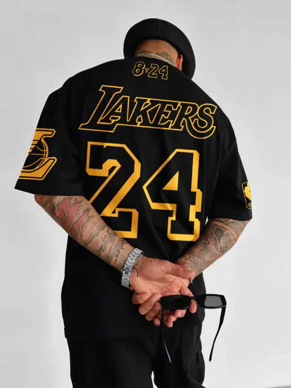 Oversized Street Style Basketball Print T-shirt - Pragmaace.com 