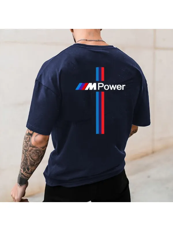 Men's Car Printed T-shirt - Ootdmw.com 
