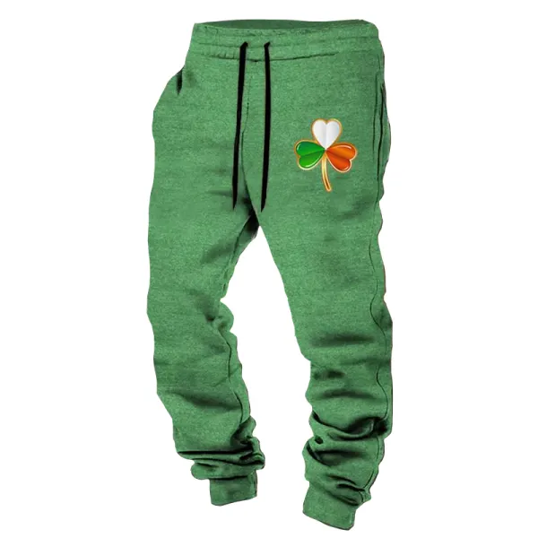 St. Patrick's Day Printed Casual Sweatpants - Dozenlive.com 