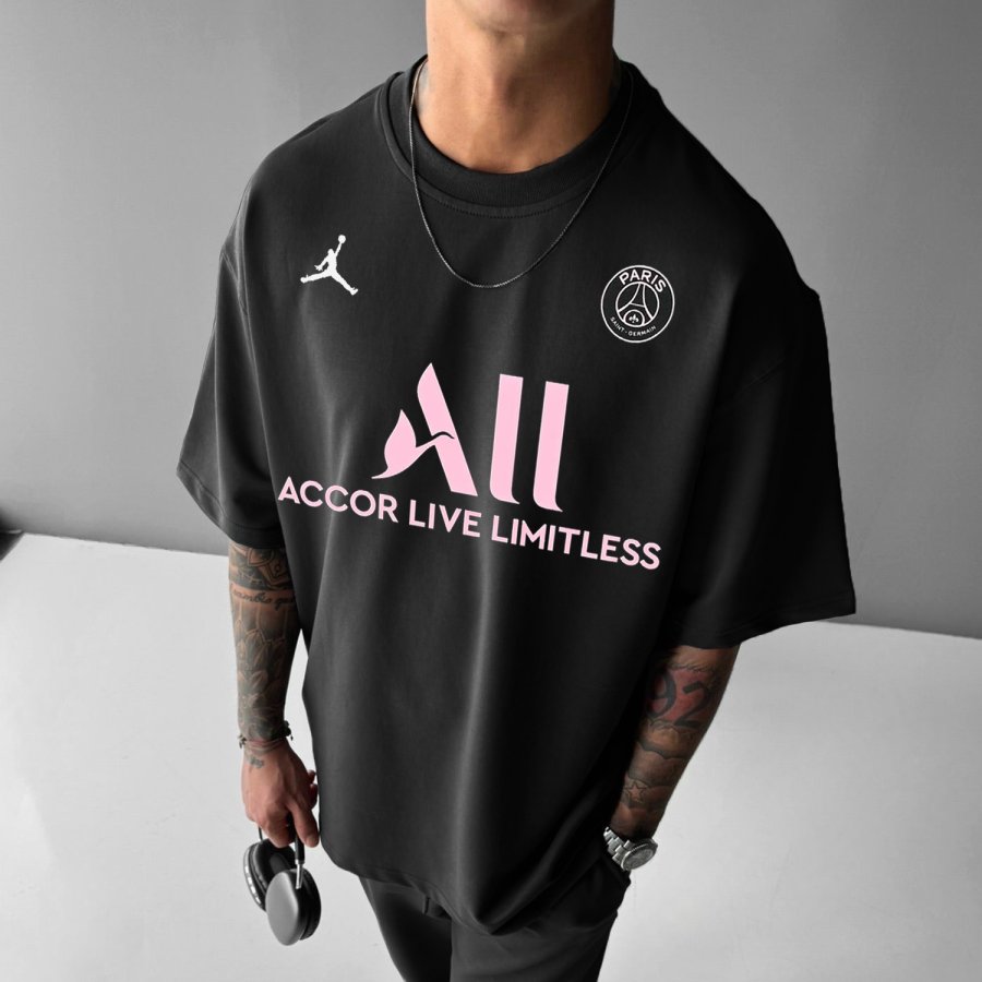 

Oversized PSG Football T-shirt
