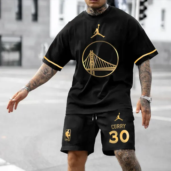 Men's WR Basketball Printed Jersey Sports Shorts Suit - Ootdyouth.com 