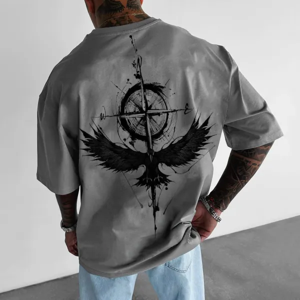 Men's Religious Totem Printed T-shirt - Trisunshine.com 