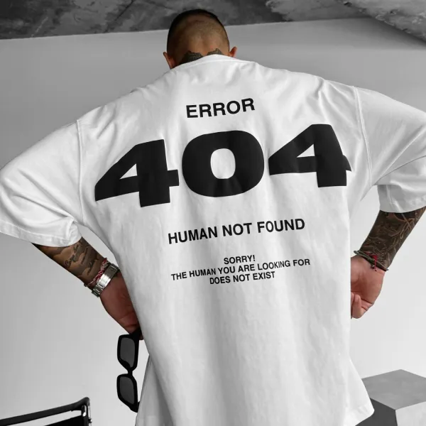 Oversize 404 T-shirt - Wayrates.com 