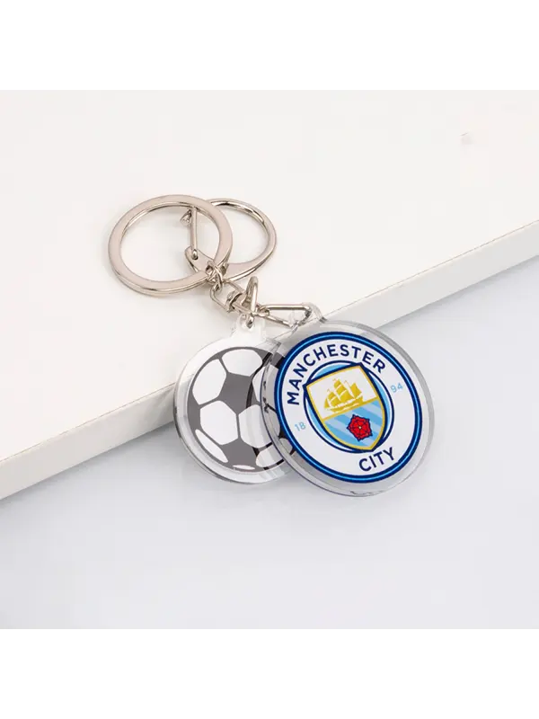 Football Club Acrylic Keychain - Aptkoi.com 
