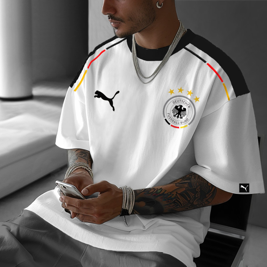 

Unisex Mexico Football Sports Y2K Oversized T-shirt