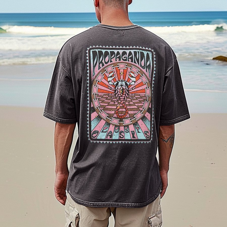 

Men's Retro Graphic Surf Tee