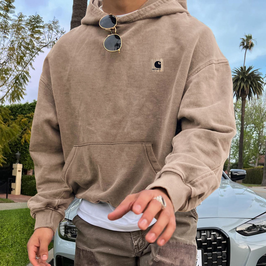 

Vintage Unisex Pritn Hoodie Sweatshirt