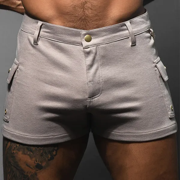 Men's Slim-fit Workwear Mini Shorts - Anurvogel.com 