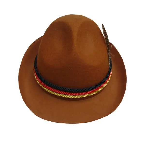 Men's Munich Bavarian Party Traditional Hat - Craftshock.com 