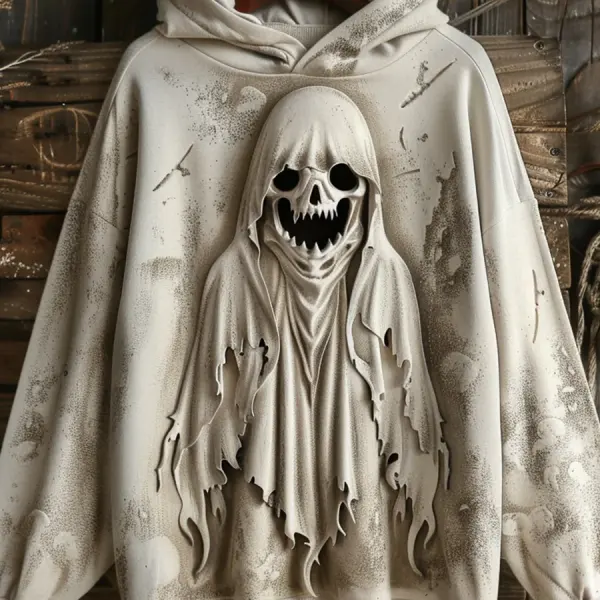 3D Ghost Print Hoodie - Trisunshine.com 