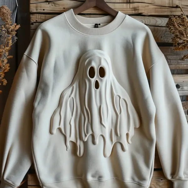 3D Ghost Print Sweatshirt - Trisunshine.com 