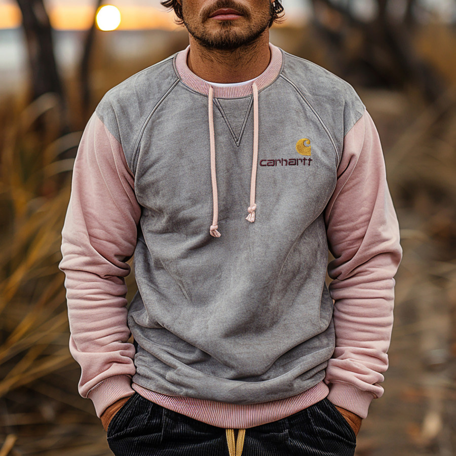 

Vintage Outdoor Men's Crew Neck Raglan Sleeve Sweatshirt