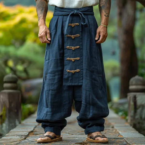 Simple Loose Men's Linen Pants Comfortable And Breathable Linen Pants - Trisunshine.com 