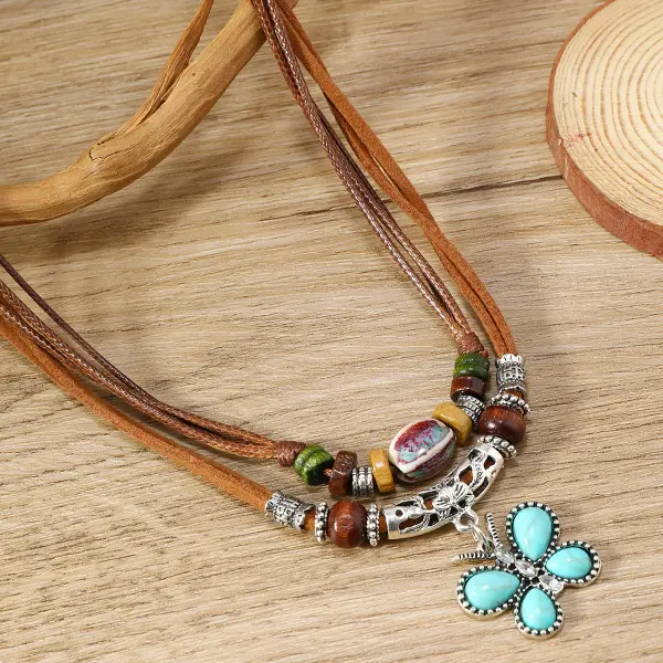 Women's Bohemian Butterfly Necklace - Trisunshine.com 