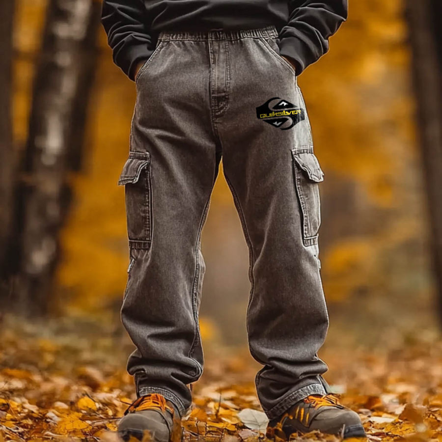 

Men's Vintage Outdoor Casual Multi-Pocket Cargo Pants