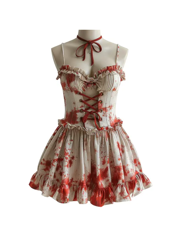 Women's Halloween Dresses Short Skirts Halloween Party Short Skirts - Anrider.com 