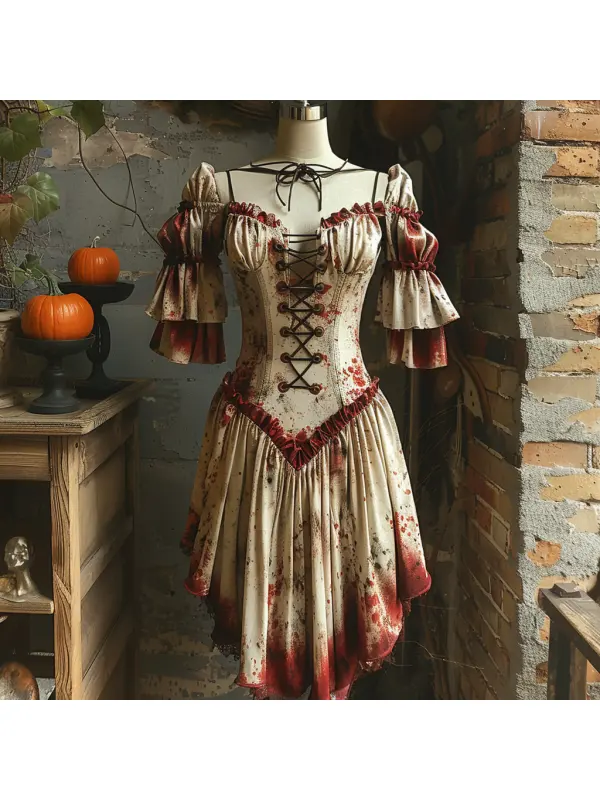 Women's Halloween Dresses Short Skirts Halloween Party Short Skirts - Anrider.com 