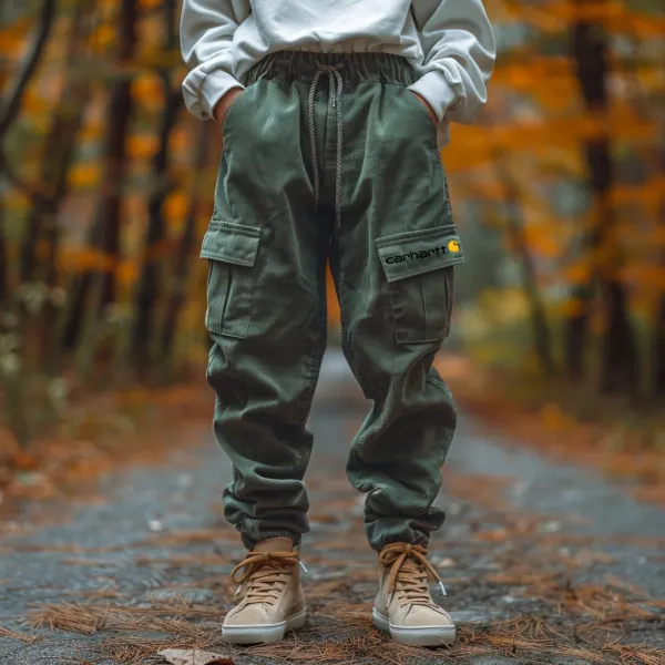 Outdoor Brand Pocket Loose Pants - Albionstyle.com 