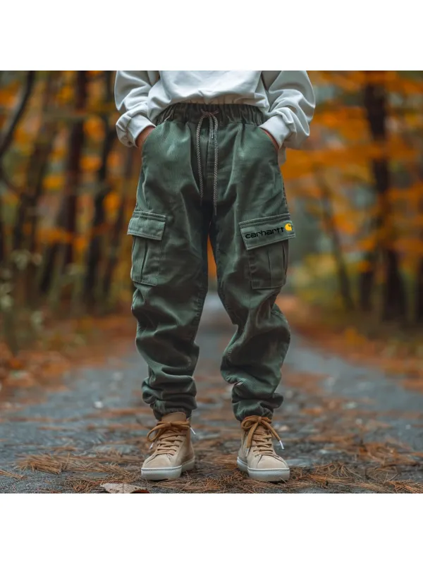 Outdoor Brand Pocket Loose Pants - Timetomy.com 