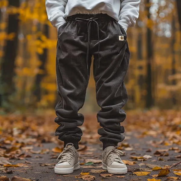 Men's Outdoor Branded Print Loose Pants - Wayrates.com 