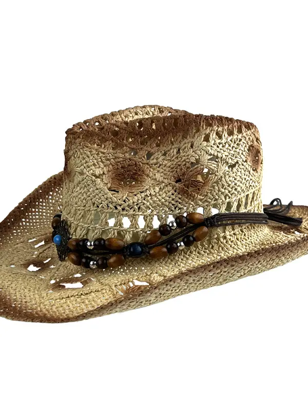 Retro Outdoor Specialty Straw Hat - Pragmaace.com 