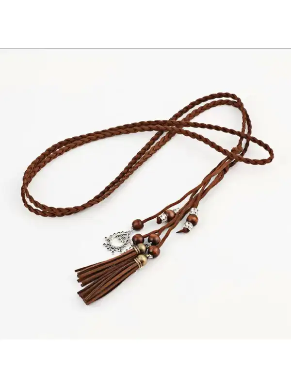 Summer Versatile Braided Waist Rope - Cominbuy.com 