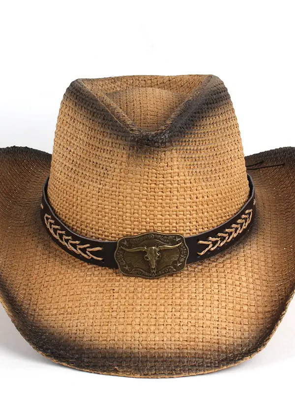 Western Cowboy Hand Knitted Spray Hat - Pragmaace.com 