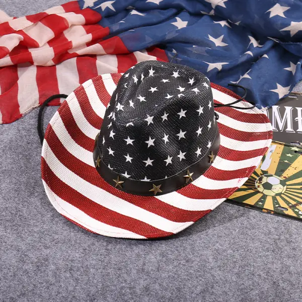 Retro Personalized Western Cowboy Hat - Trisunshine.com 