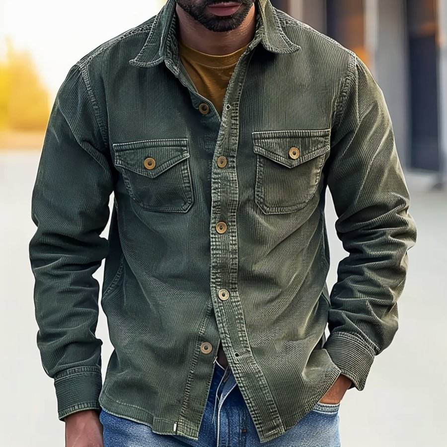 

Men's Pocket Utility Shirt