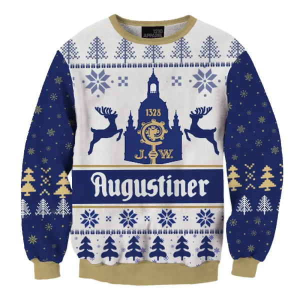 Unisex Our Beers 3D Printed Christmas Ugly Sweatshirt - Trisunshine.com 