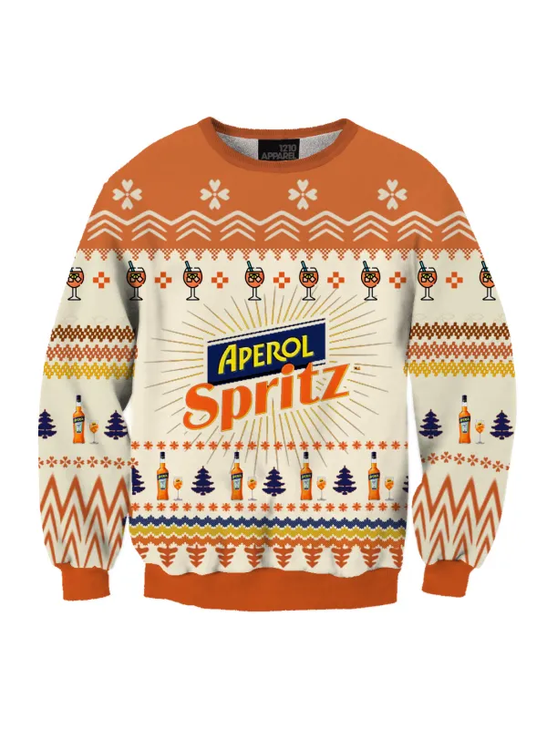 Unisex Vintage 05 3D Printed Christmas Ugly Sweatshirt - Aptkoi.com 